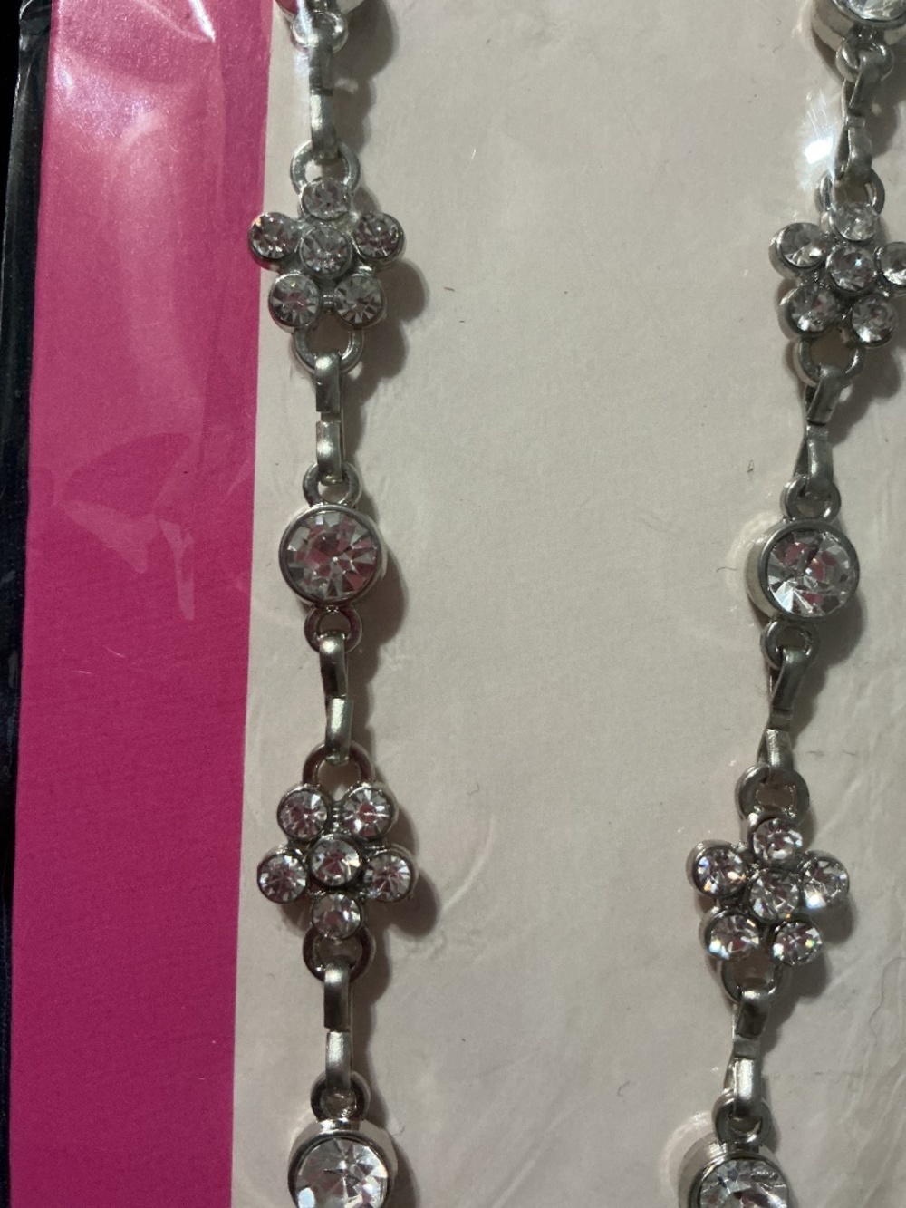 2 New in package DRITZ Silver tone Fashion Bra Straps 56666 - Picture 3 of 4